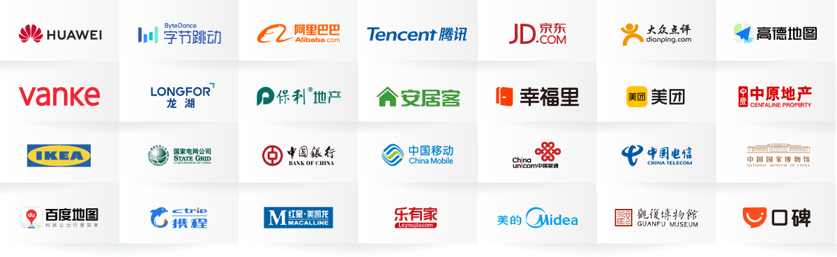客户墙 - 合作企业展示