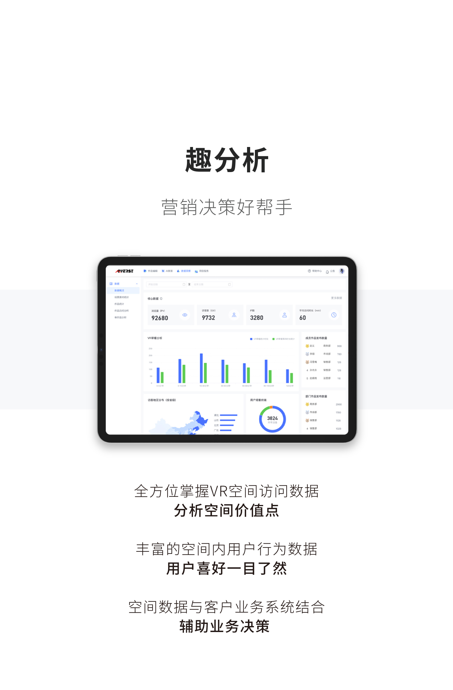众趣Qverse云平台趣分析优势